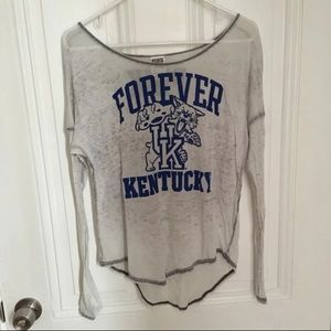 VS PINK University of Kentucky Wildcats Top - XS